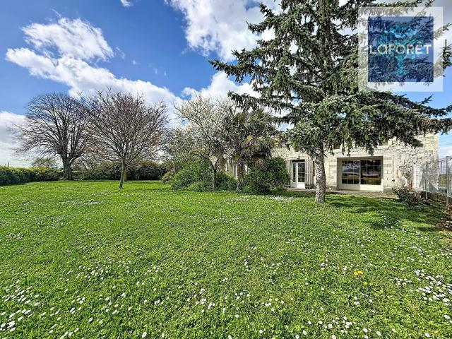 Maison en pierre au calme avec terrain arboré 118m² Léoville