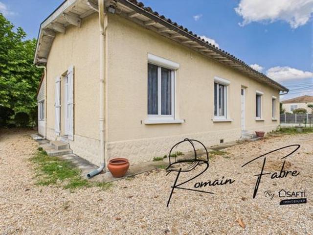 Maison en pierre avec 2 chambres, cadre bucolique et très grand garage