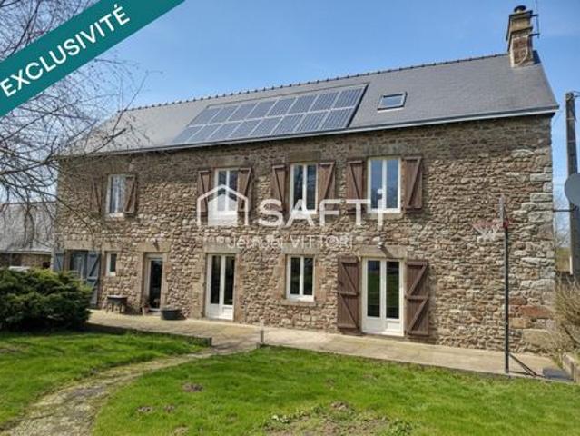 Maison en pierre avec dépendances, hangar et terrain de 6 800 m² – Axe Ernée / Mayenne