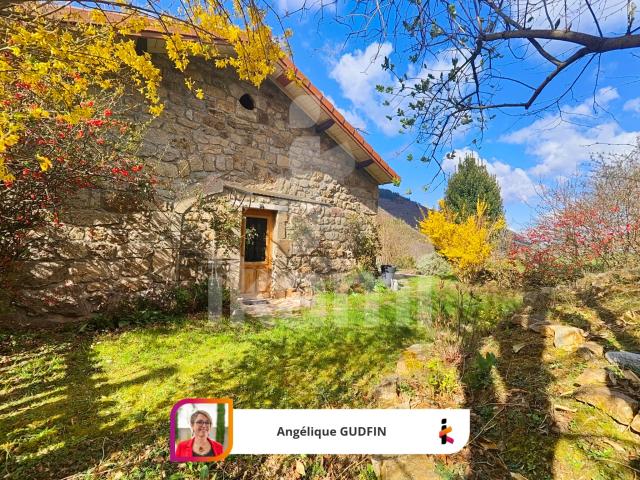 Maison en pierre avec terrain attenant