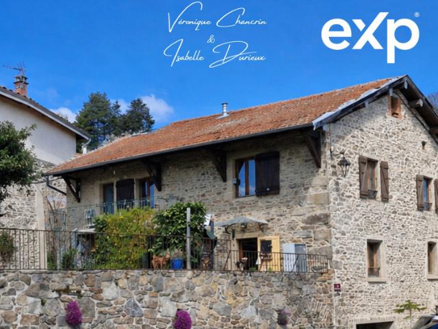 Maison en pierre avec vue Alpes, piscine et beaux volumes évolu