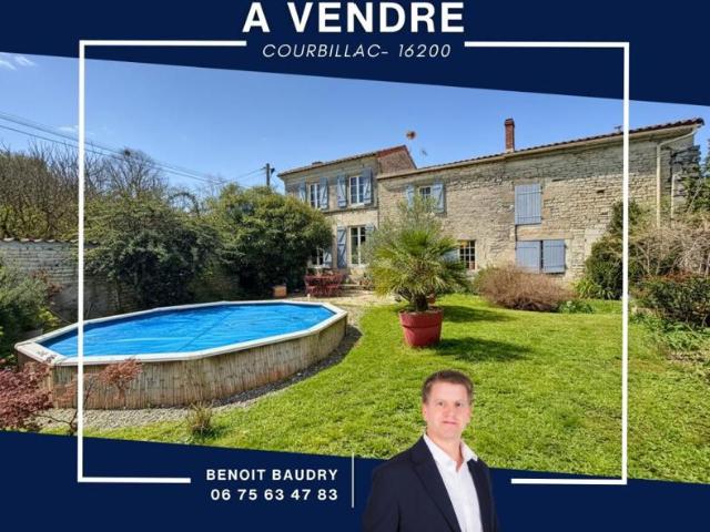 Maison en pierre à rafraichir 2 chambres jardin