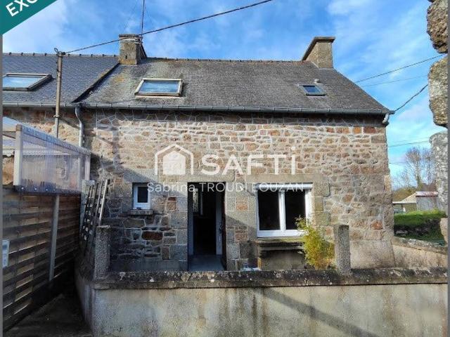Maison en pierre A RENOVER 4 pièces 2 chambres