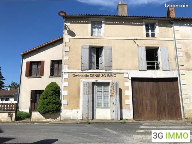 Maison en pierre à rénover | 800m² clos | Proche commerces