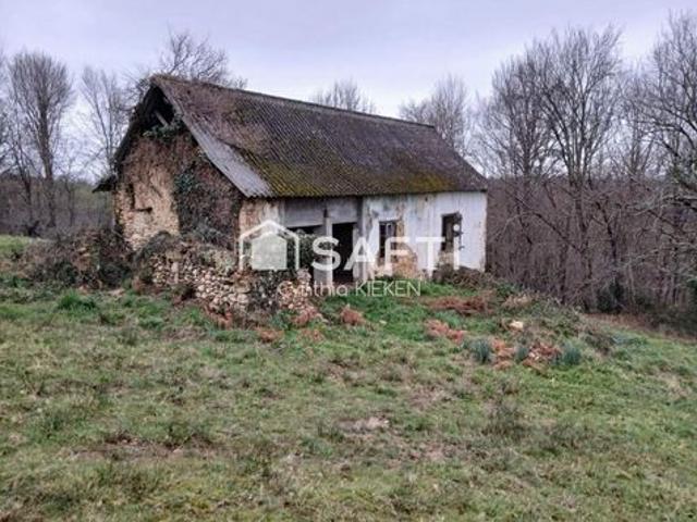 Maison en pierre à rénover vue Pyrénées 2ha