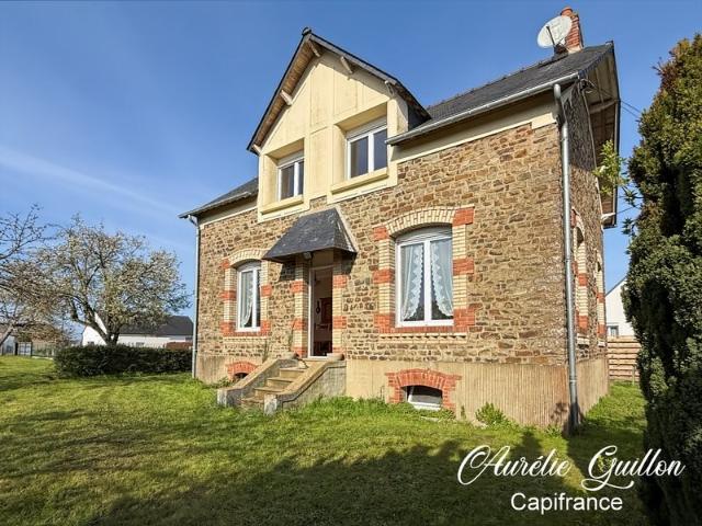Maison en pierre à rénover avec grand terrain de 1 356 m² –. 88m² Loyat