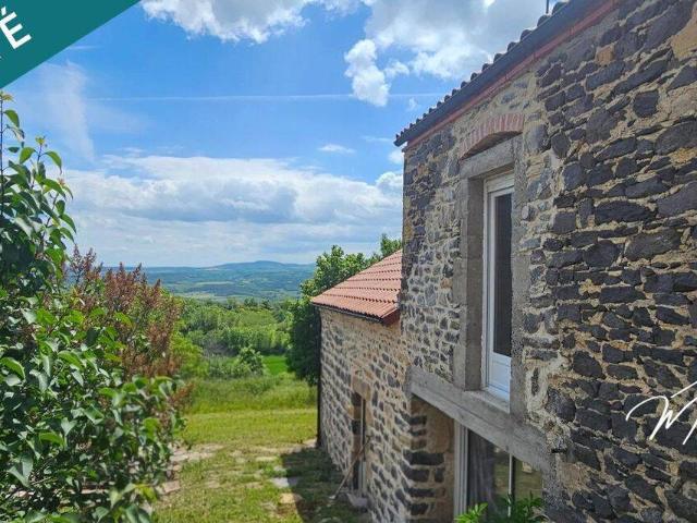 Maison en pierre coup de cœur, vue imprenable