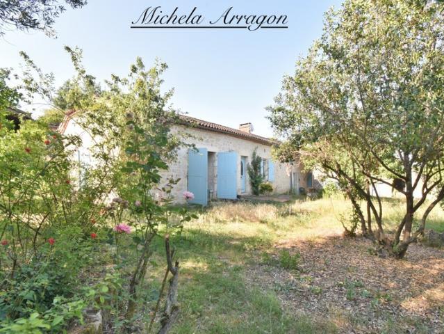 Maison en pierre de caractère avec dépendances et grange – Saint Antoine de Ficalba 47