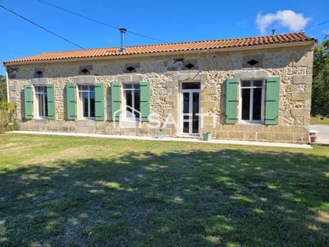 Maison en pierre de 120 m2 entièrement rénovée avec piscine