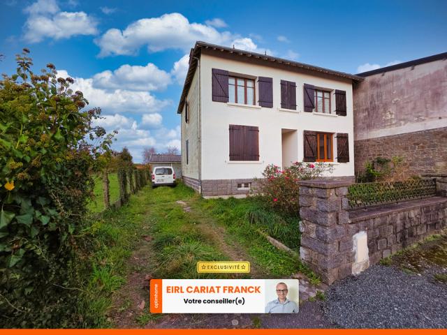 MAISON EN PIERRE DE 126 M2 SUR ETAGE, L’ENSEMBLE SUR 1550 M² DE TERRAIN CLOS AVEC DES DEPENDANCES