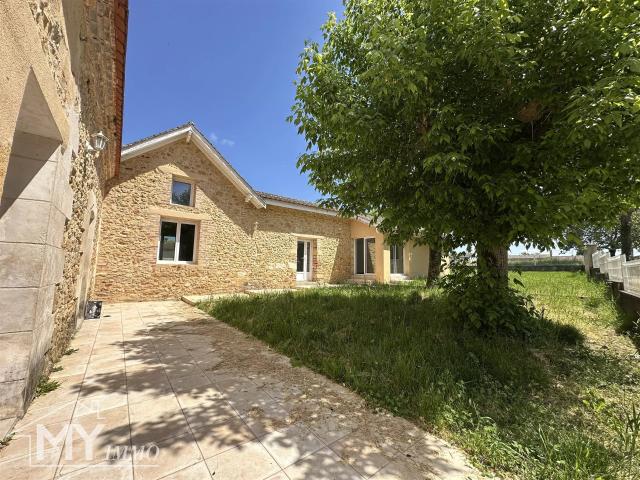 Maison En Pierre Est De Bergerac 126m² Mouleydier