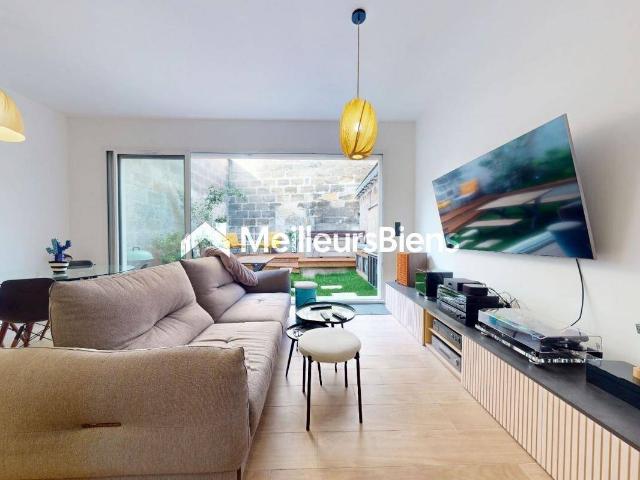 Maison en pierre girondine reconstruite