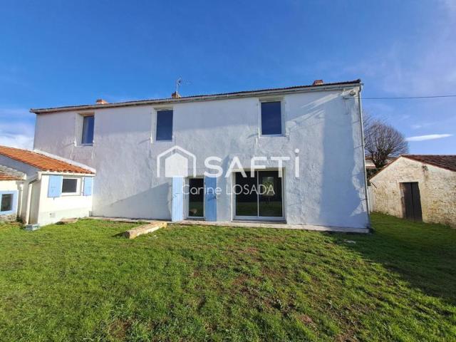 Maison en pierre rénovée