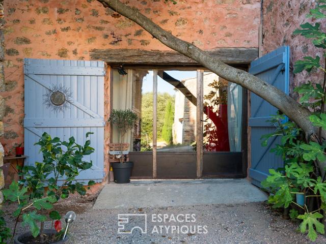 Maison en pierre rénovée avec bassin et appartement indépend. 160m² Le Thoronet