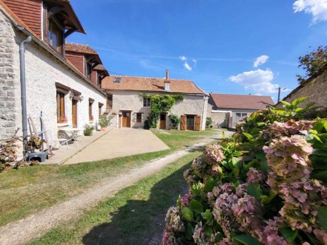 Maison en pierre 10 pièces, dépendances et jardin