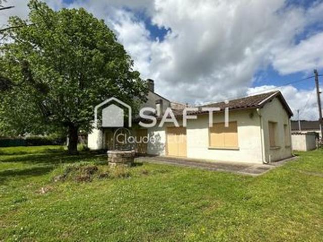 Maison en pierre 120 M2 4 Chambres sur terrain de 4600 M2