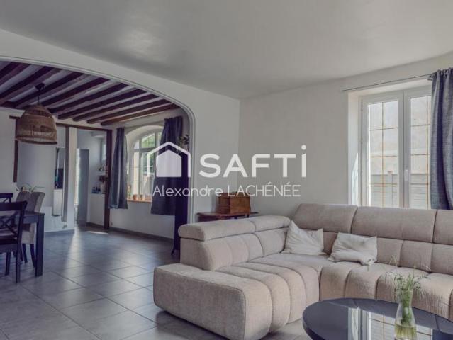 Maison en pierre 120 m² séjour double 41 m²