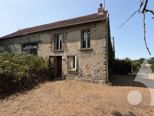 Maison en pierre, 3 hectares de terrain, Malleret Boussac 23600