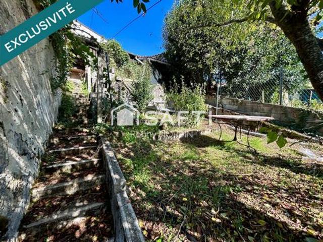Maison en pierre 95 m2 garage et vue Dordogne