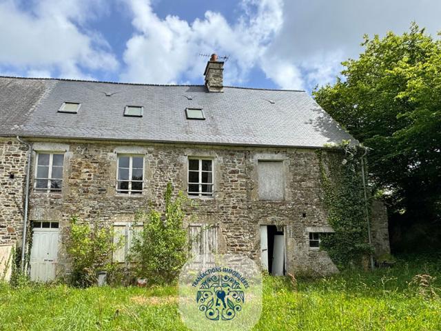 Maison en pierres, à rénover, à la campagne, Ag. du Donjon