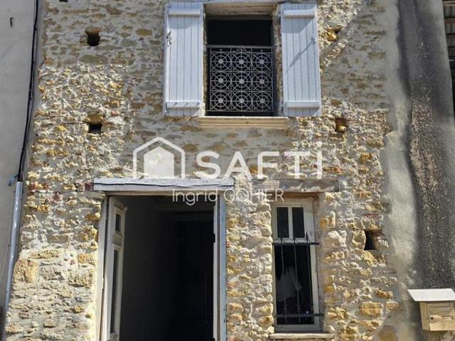 Maison en pierres au calme avec jardin non attenant