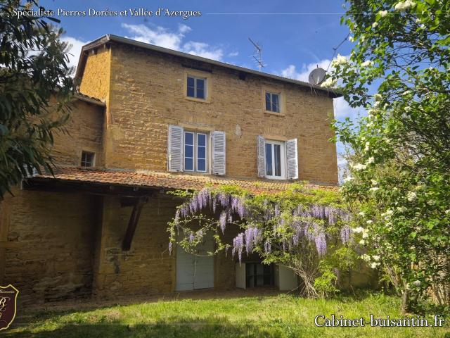 Maison en pierres avec jardin, Proche centre
