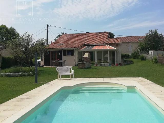 Maison en pierres avec piscine 120m² Brantôme en Périgord