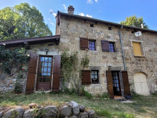 Maison en pierres campagne de St Julien Boutières