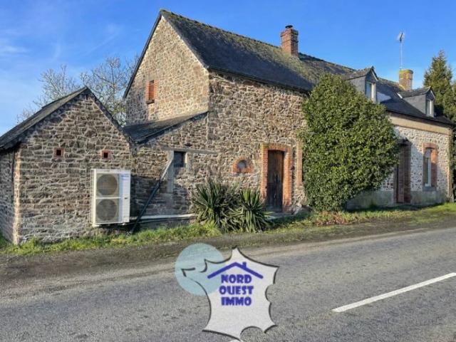 Maison en pierres, dépendances et +1ha terrain