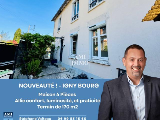 MAISON EN PLEIN CENTRE BOURG IGNY
