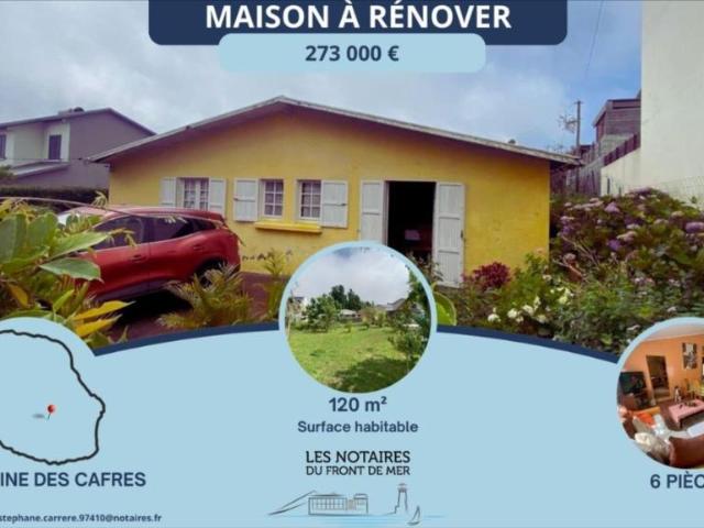 Maison en vente à Tampon, La Réunion, 260000€