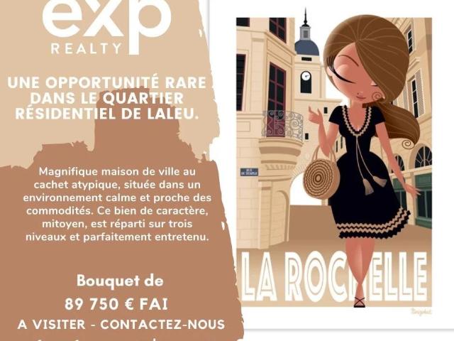 Maison en Viager Occupé – 5 pièces – 170 m² à La Rochelle 17000
