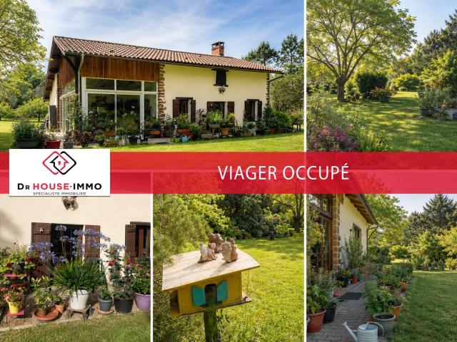 MAISON EN VIAGER OCCUPE AVEC OU SANS RENTE