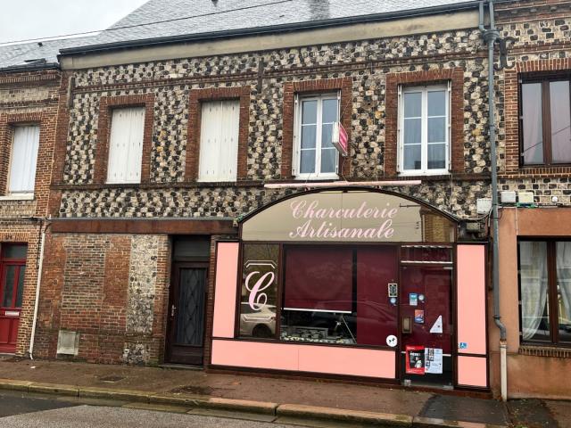 Vente murs commerciaux viager libre Fécamp 76400