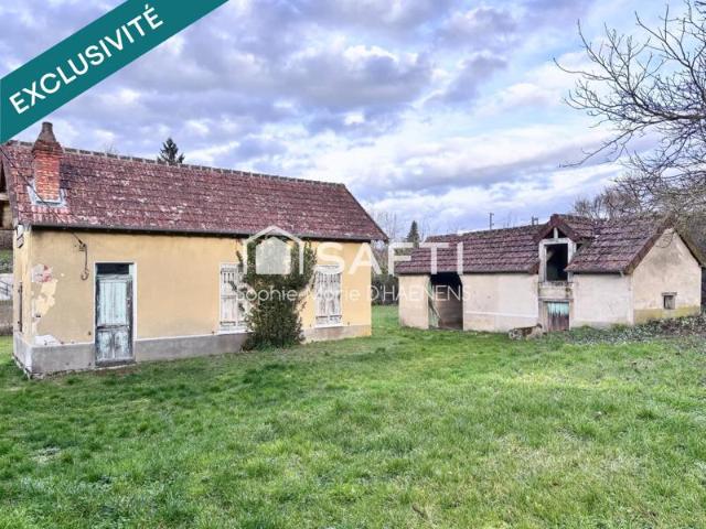 Maison et dépendance à rénover