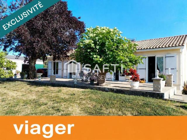 Maison et dépendance aménagée