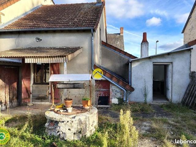 Maison et terrain en centre ville