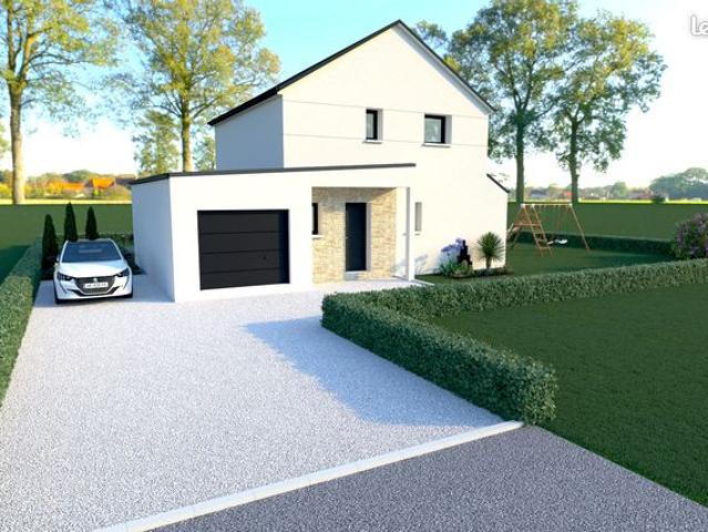 Maison Etage 115m² Plaintel