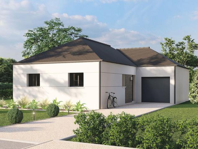 Maison étage 80M² – 3 chambres – Nivillac