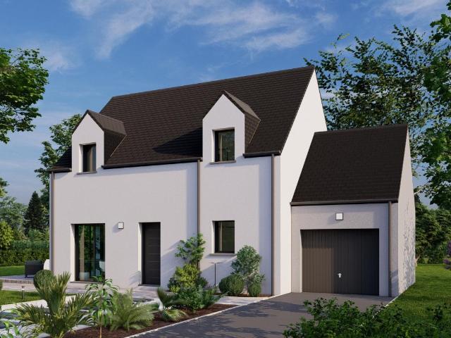Maison étage 96M² – 4 chambres – Ferel
