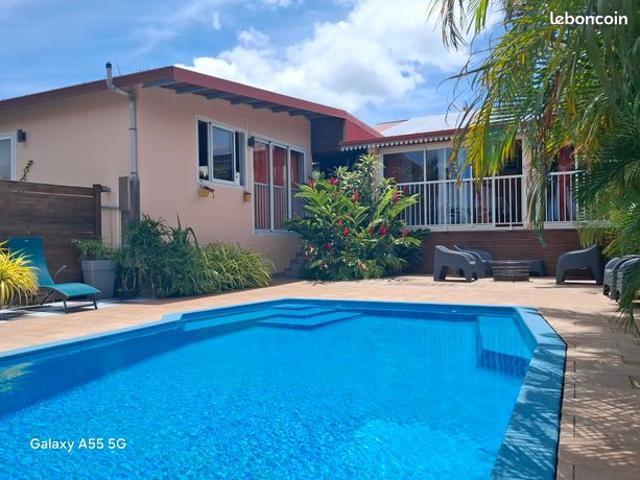 Maison F5 190m² avec piscine + studio F1 meublé
