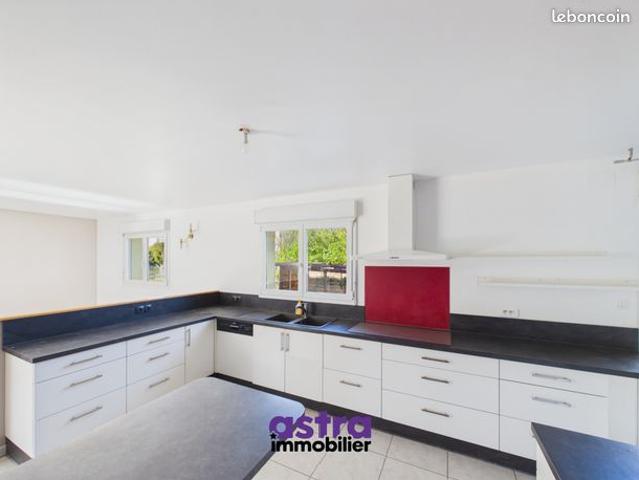 Maison F6 – 132 m² – Terrasse 55 m² – Grand sous sol – Hirsingue