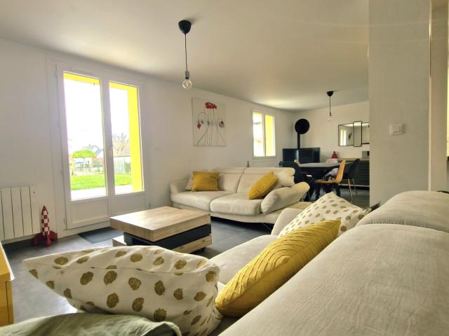 Maison F7 rénovée: 148m2 équipés 2 SDB et grand jardin