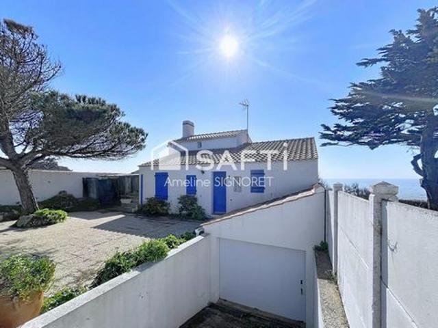 Maison face à l’océan, accès direct plage