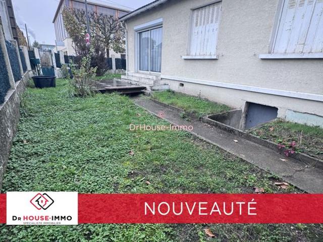 Maison familial de plain pied 4 pièces avec terrasse et garage à Tremblay en France