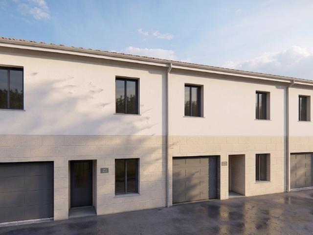 Maison familiale neuve 114.68 m2 3 chambres Jardin 210 m2 à Bègles