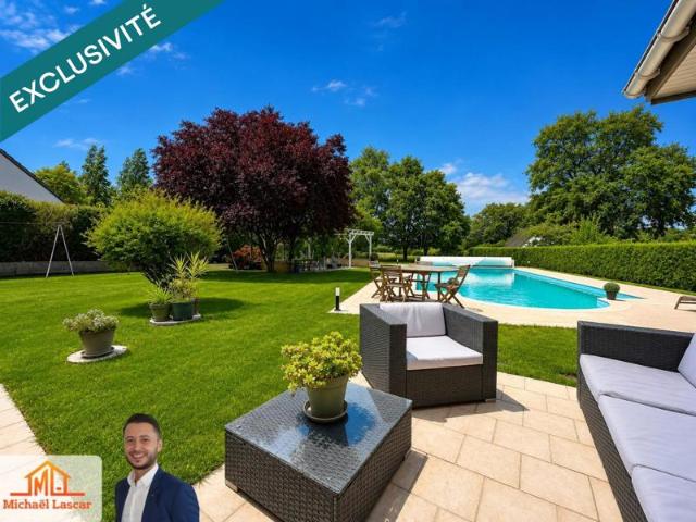 Maison familiale au calme avec piscine