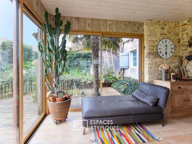 Maison familiale au charme authentique avec jardin et commodités à pied