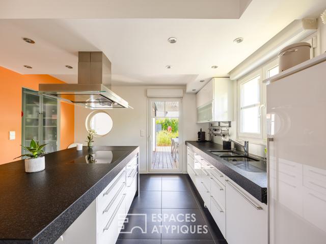 Maison familiale aux prestations haut de gamme avec piscine