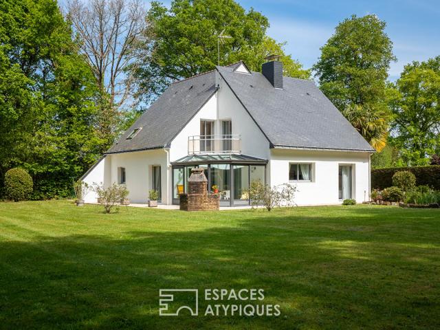 Maison familiale avec grand jardin et véranda Vigneux de Bretagne